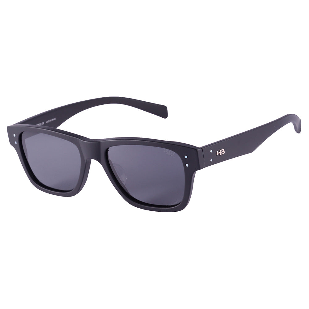 HB Foster Matte Black/ Polarized Gray - Solar