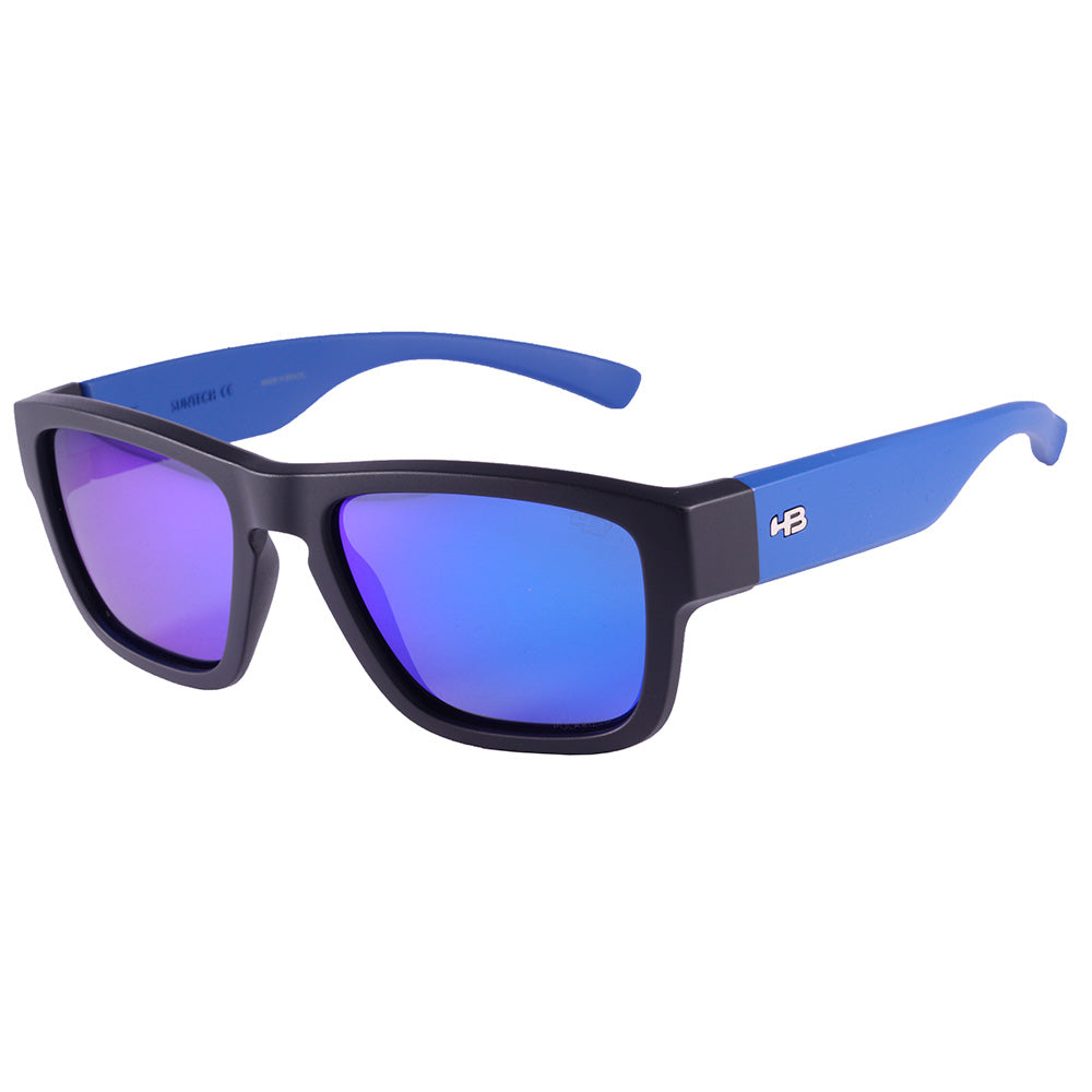 HB H-Bold Black/ Matte Blue Blue Chrome - Solar