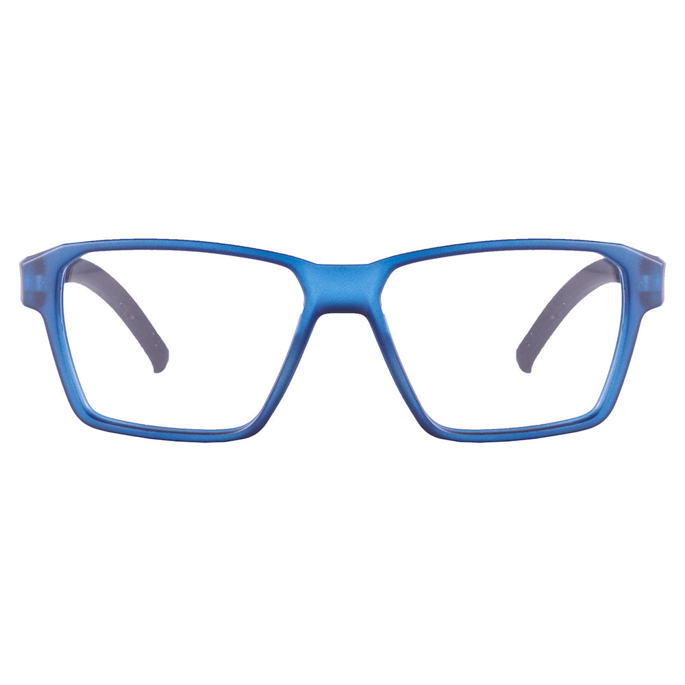 HB 0459 Retangular Matte Night Blue - Grau - TAM 55 mm