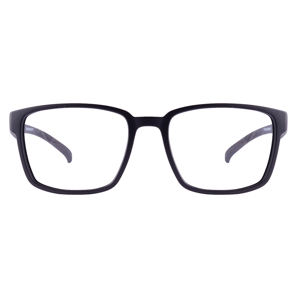 HB 0490 Retangular Matte Black - Grau - TAM 55 mm
