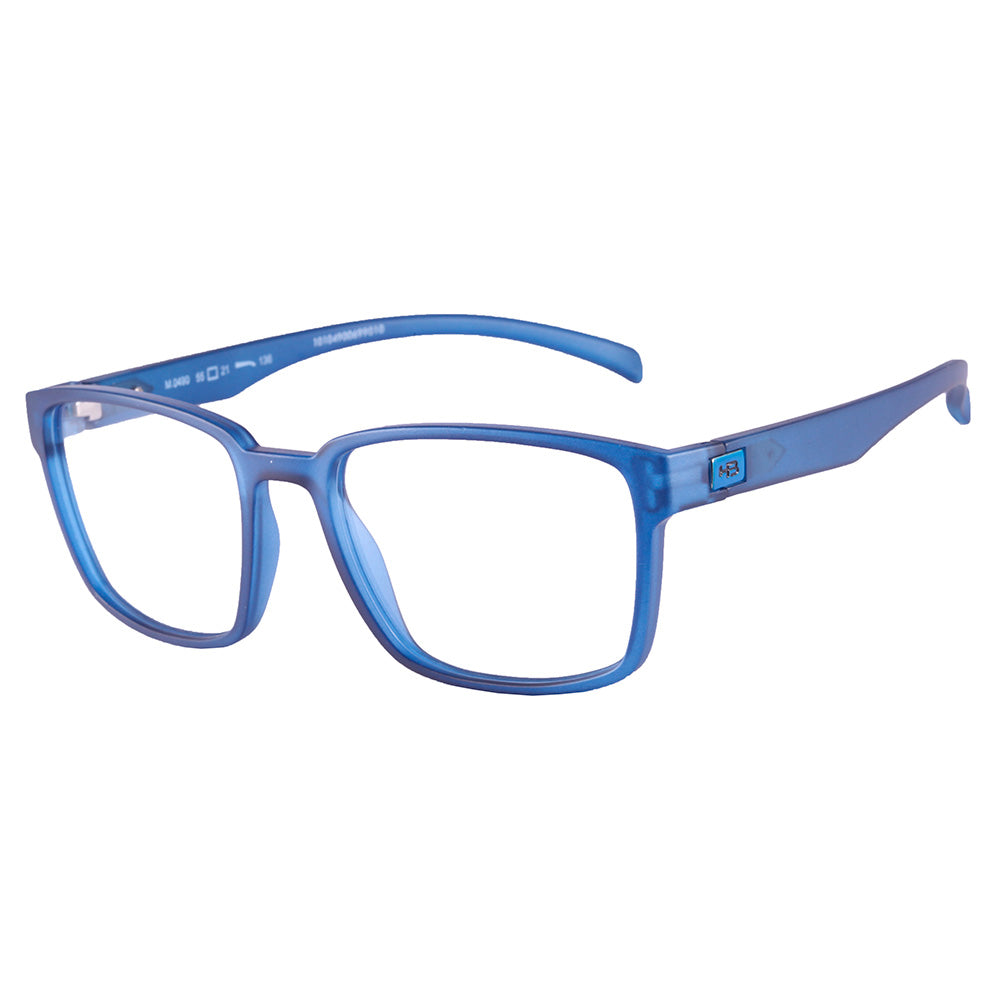 HB 0490 Retangular Matte Night Blue - Grau - TAM 55 mm