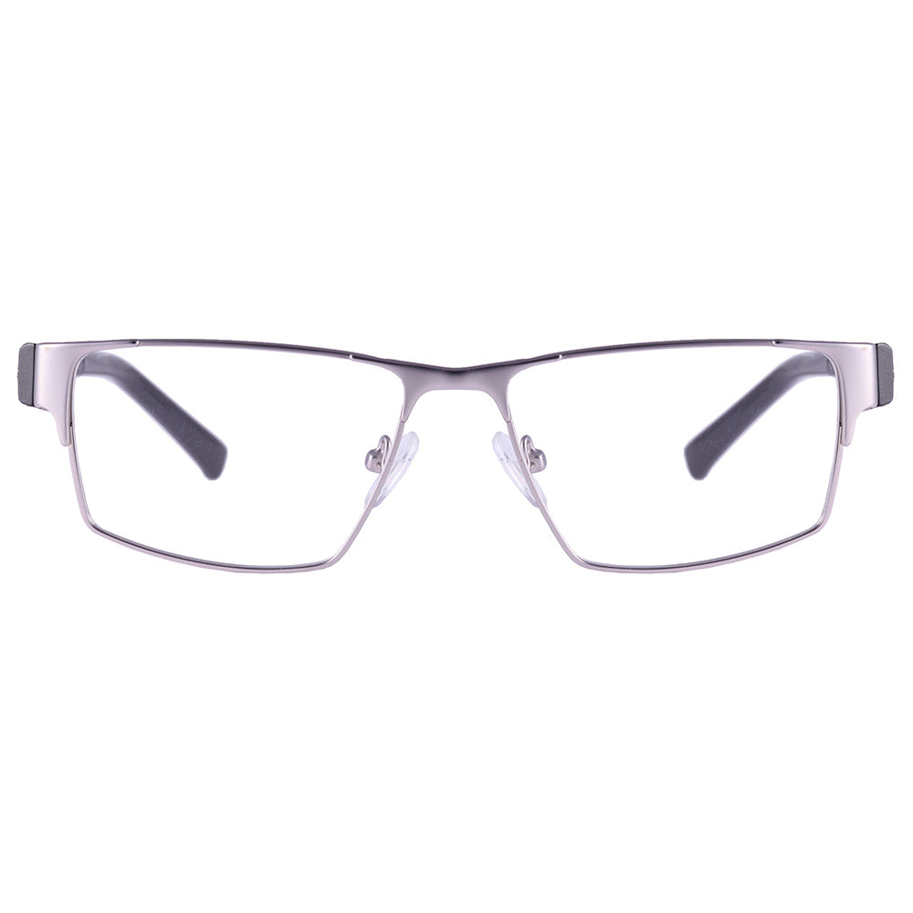 HB Duotech 0462 Retangular Matte Graphite/ Matte Black - Grau - TAM 53 mm