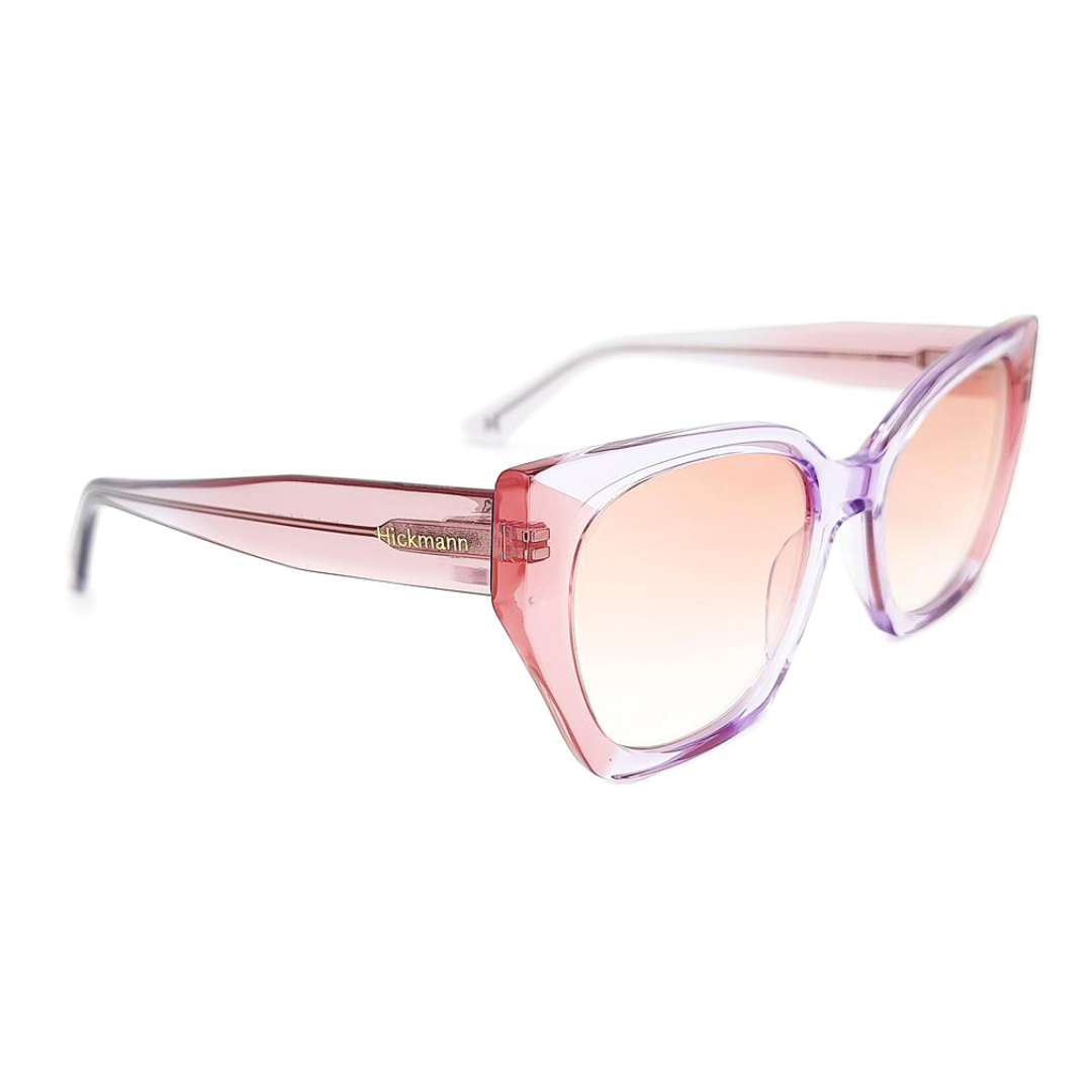 Hickmann Lavanda 2 HI90027 R02 Rosa e Lilás Brilho Rosa Degradê - Sol - 54 mm
