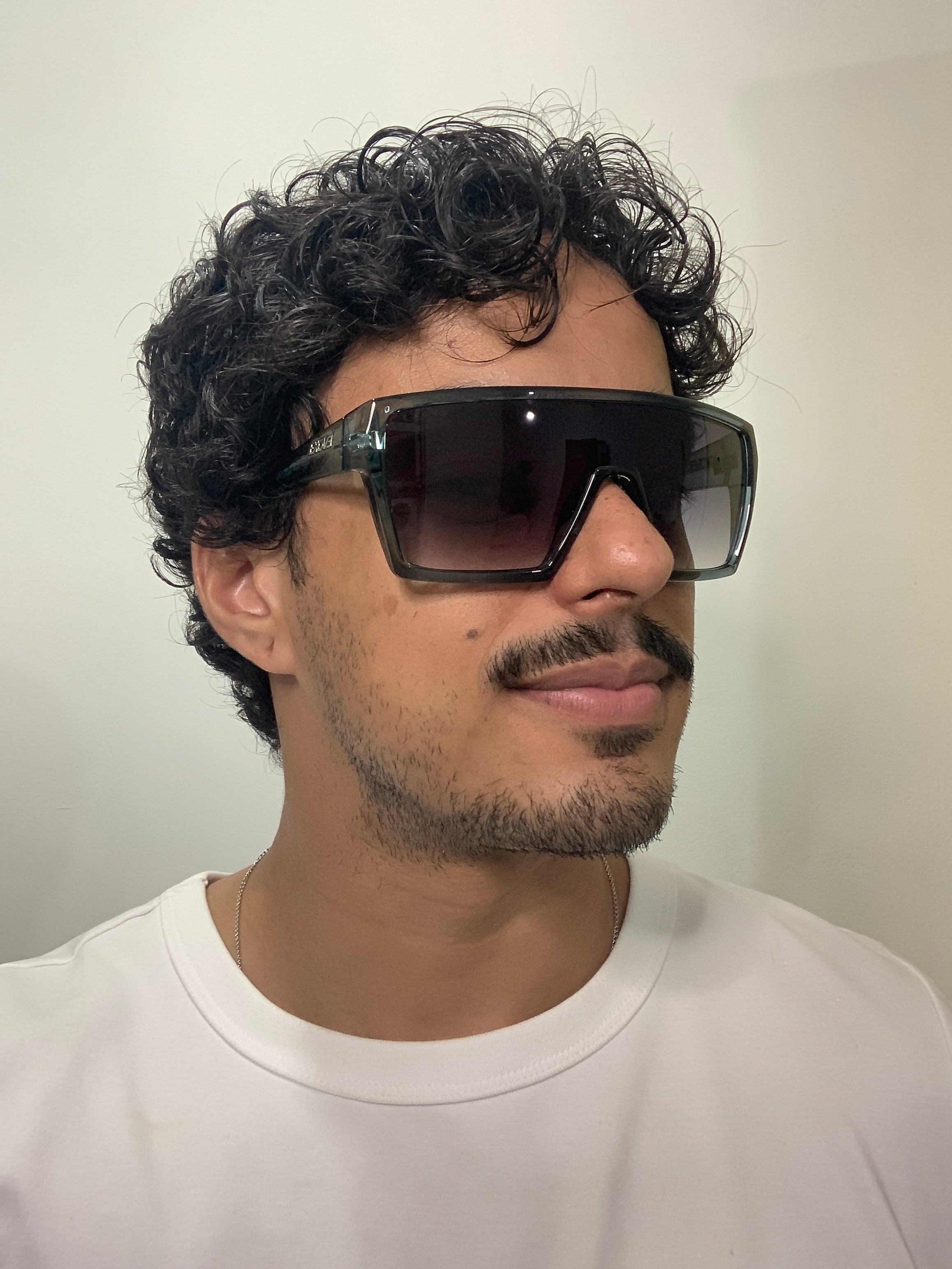 Evoke Bionic Alfa T01 Quadrado Crystal Gray - Solar - TAM 135 mm