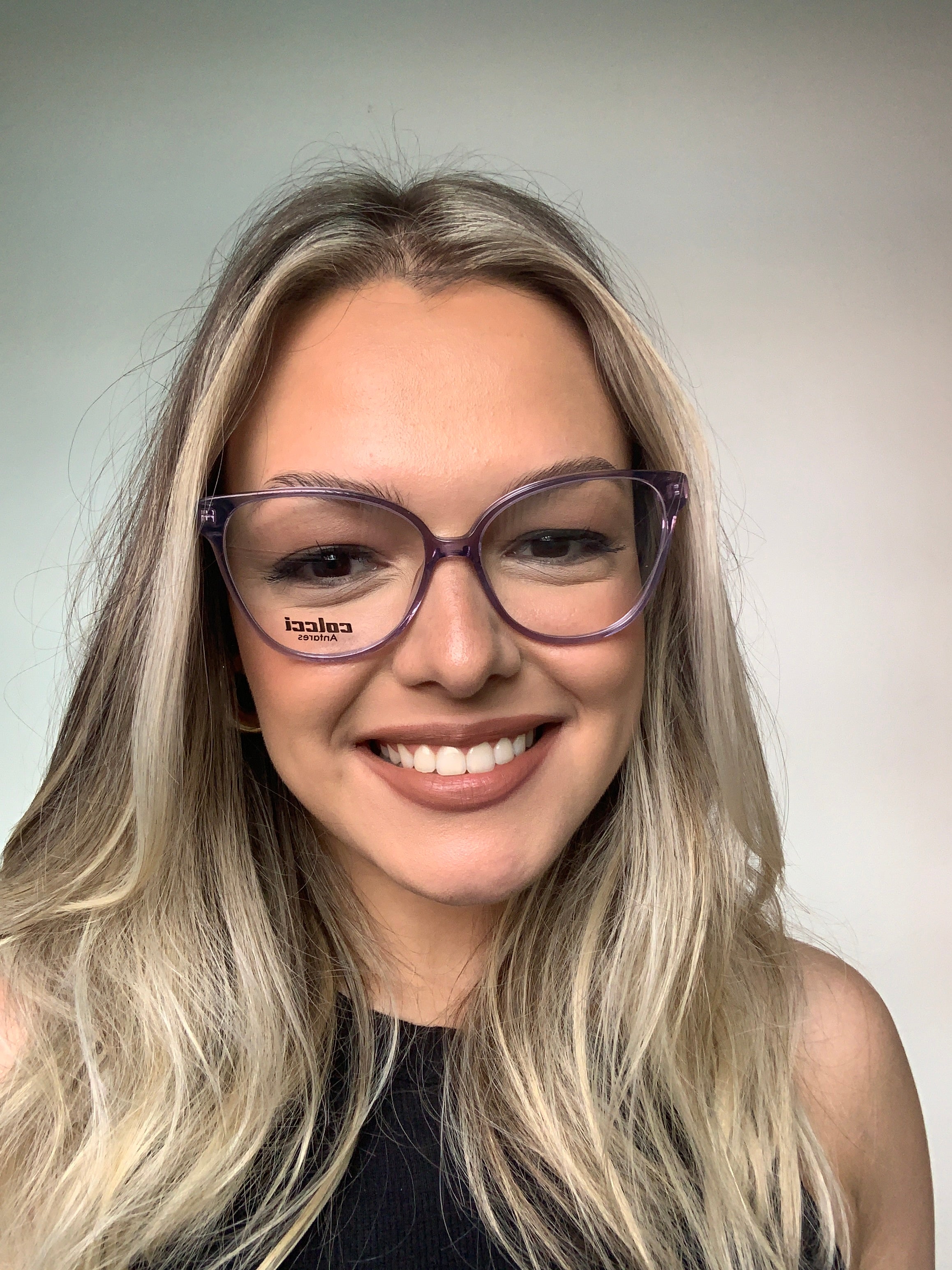 Colcci Antares Roxo Translúcido Brilho - Lente 5,8 CM - Grau