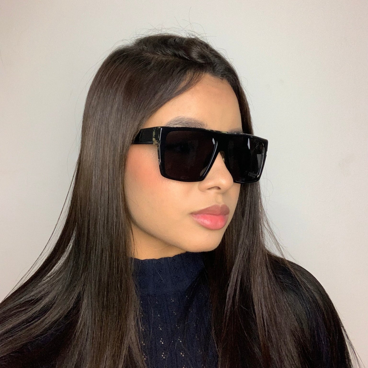 Evoke New Reverse BRA02 Preto Brilho e Mesclado Preto - Sol - 59 mm