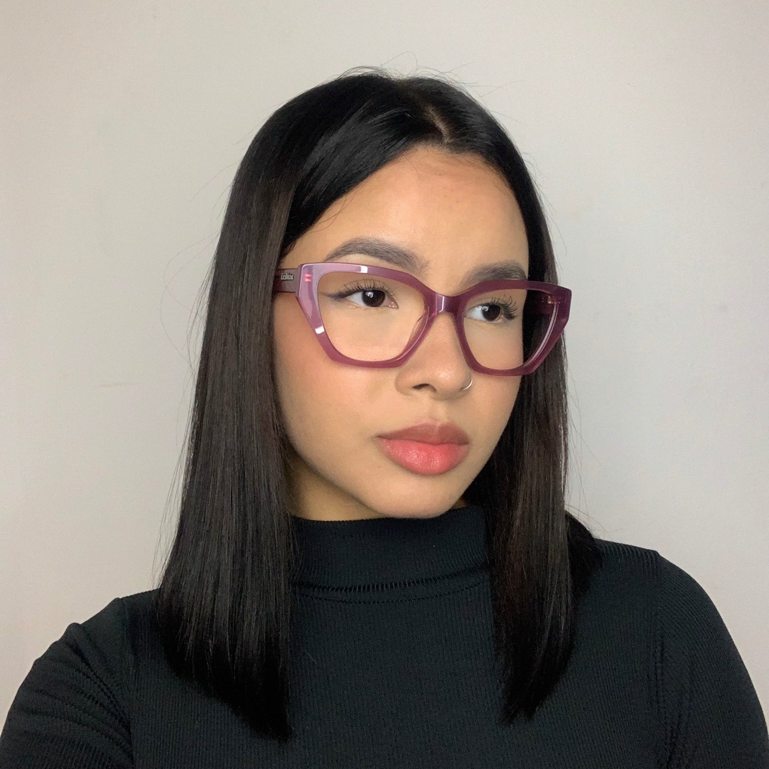 Colcci Serena Rosa Translucido Brilho - Grau - 55 mm