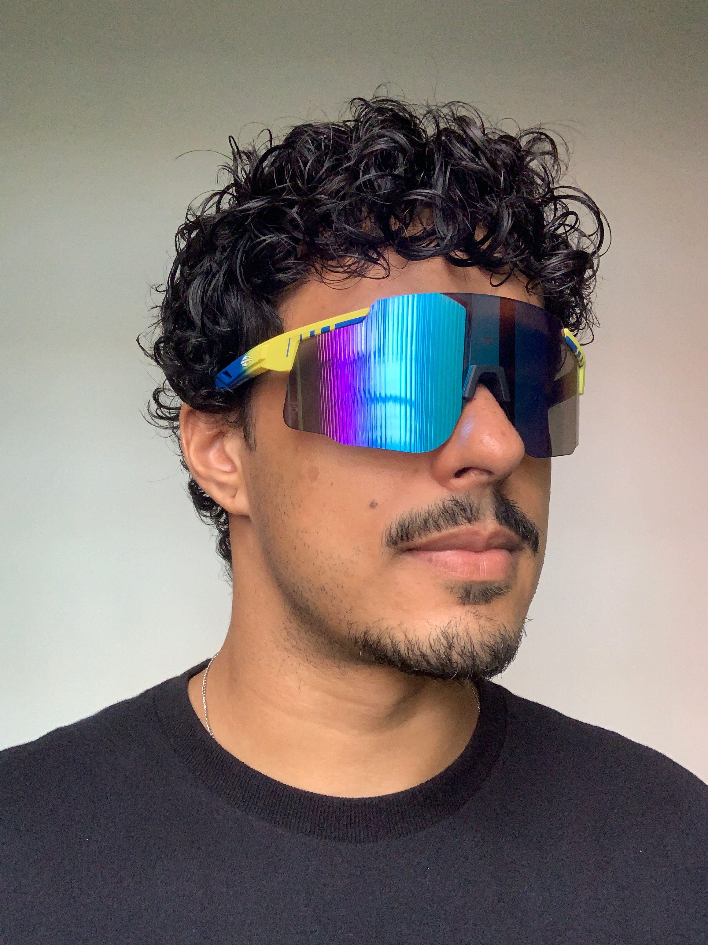 Mormaii Grand Tour Brasil Amarelo e Azul Fosco/ Azul Espelhado - Solar - TAM 155 mm