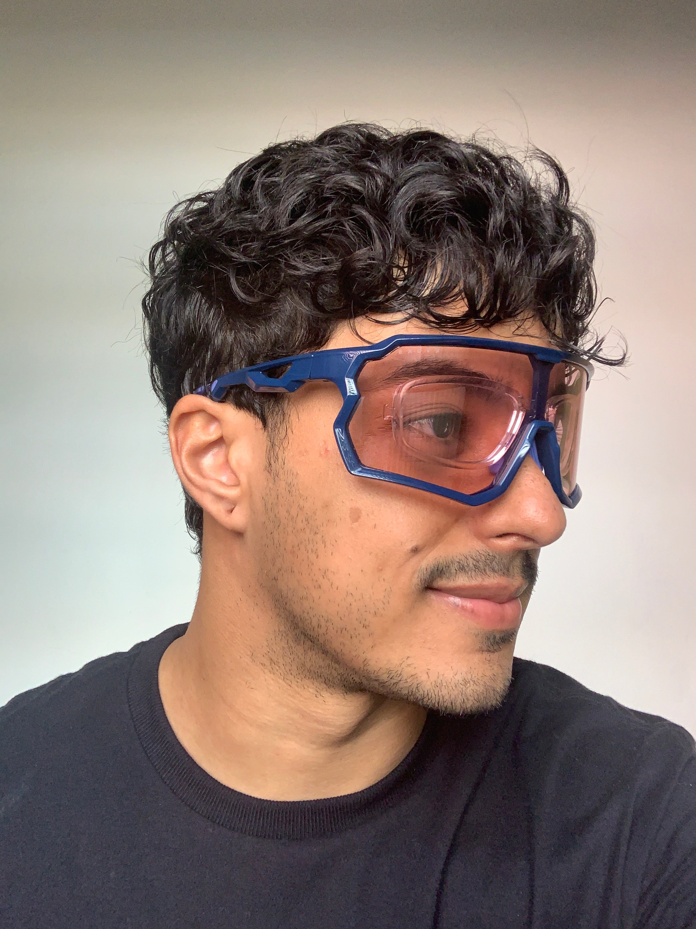 Evoke EVK 39 D01P Azul Brilho Amber Polarizada - Sol - 160 mm