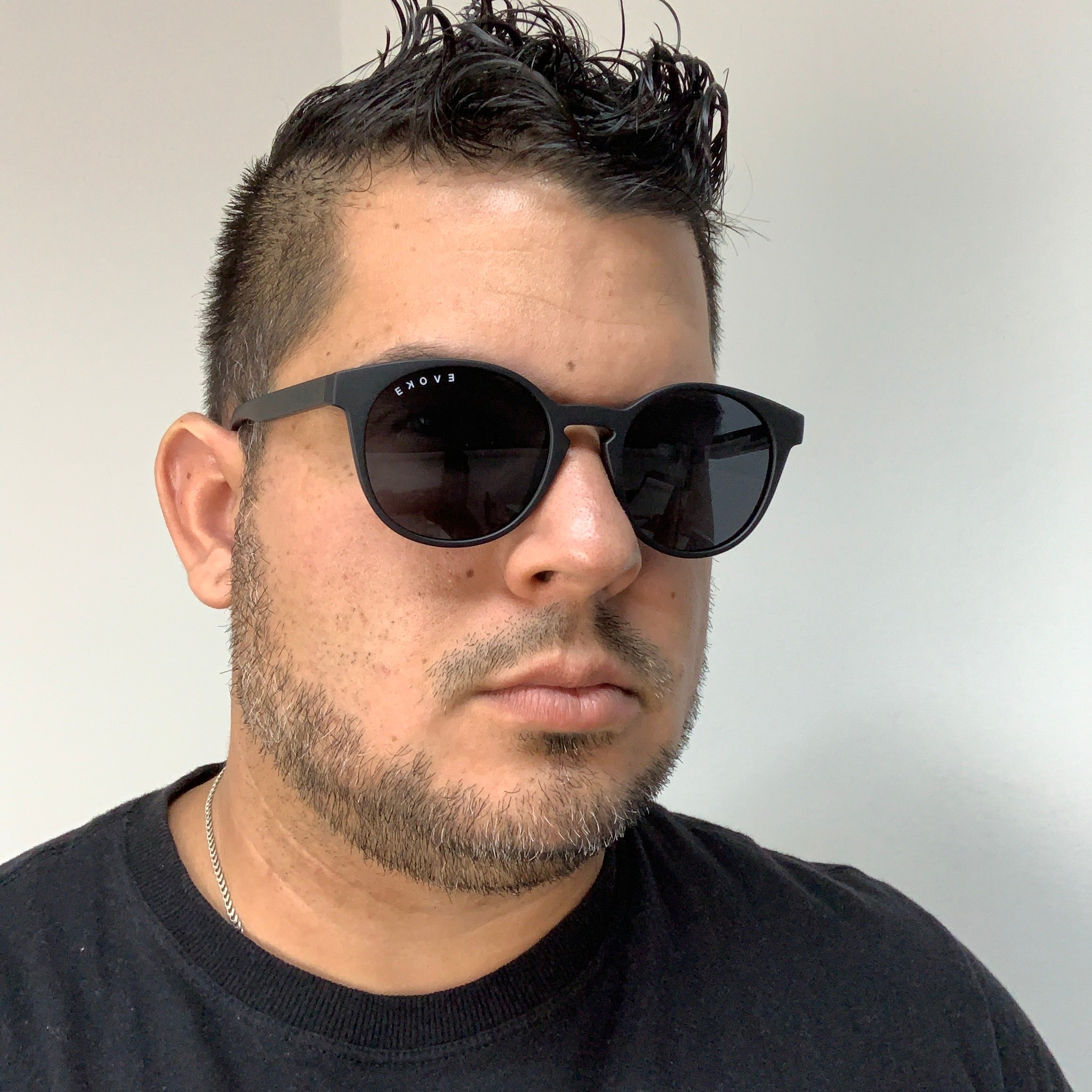 Evoke New EVK 20 BRA11 Matte Black Gray Total - Solar - TAM 54 mm