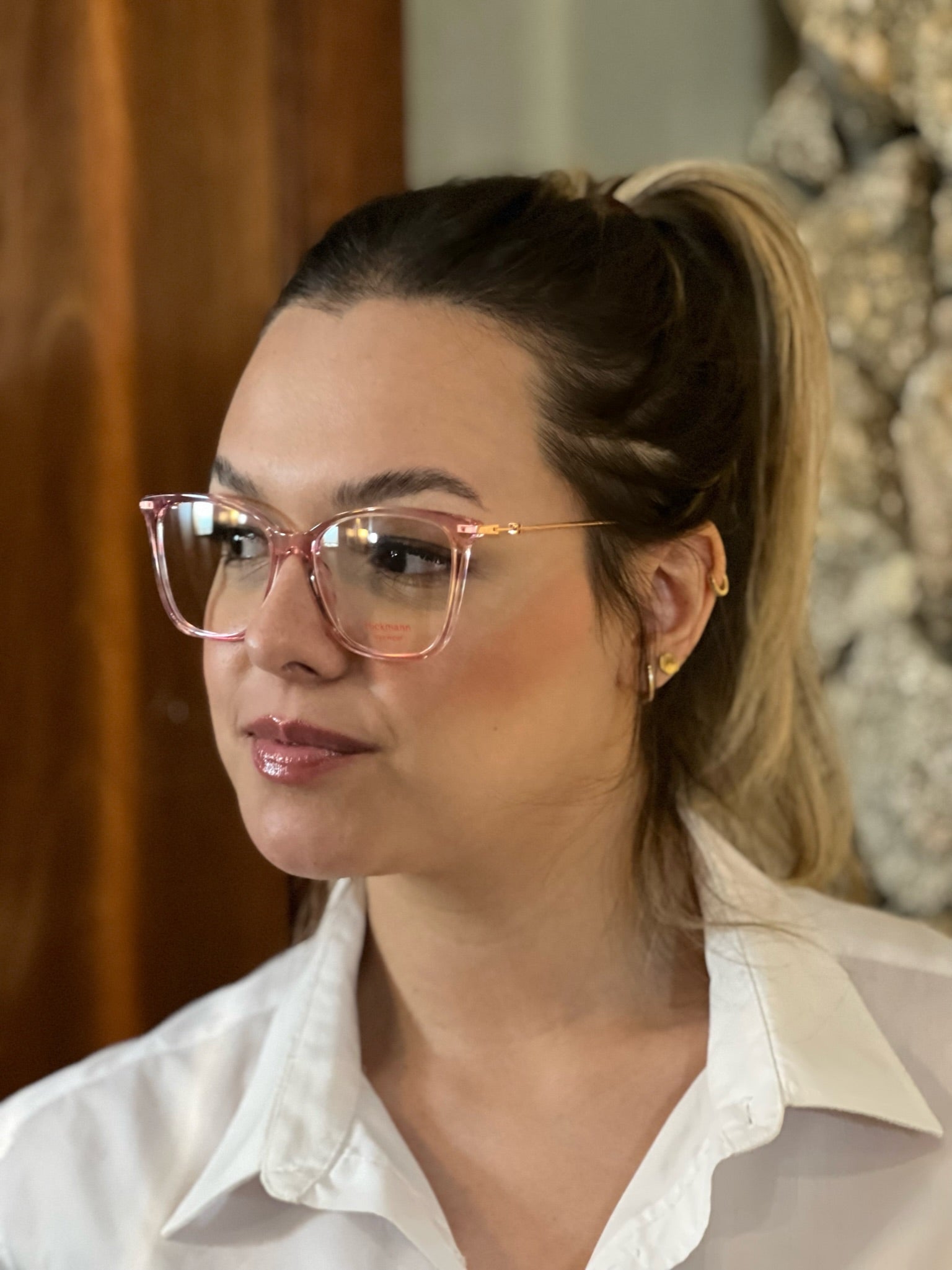 Armação de - Grau Hickmann HI 60006 G23 - Lente 5,4 cm - Grau