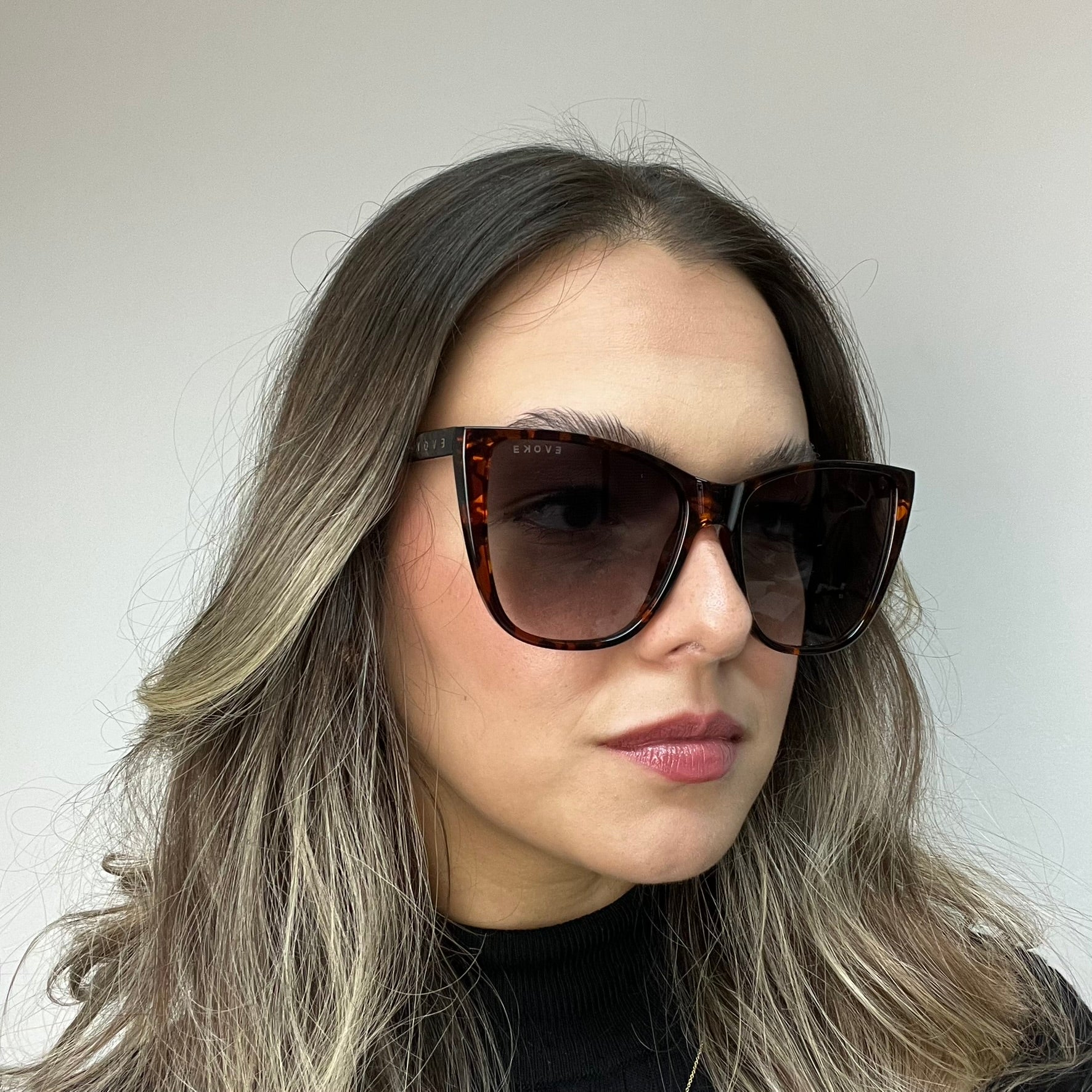 Evoke New The Godmother BRD21 Turtle/ Brown Gradient - Solar