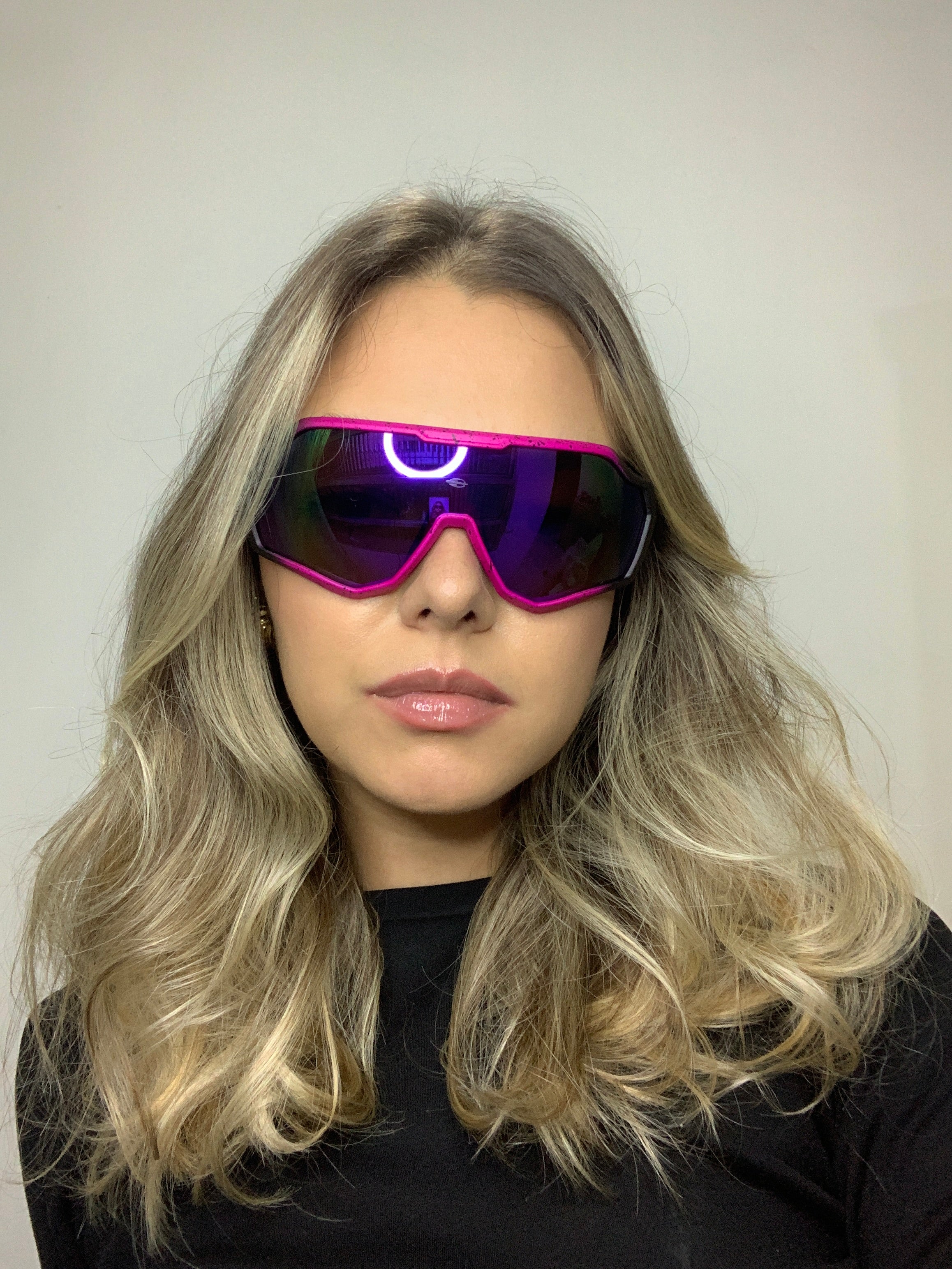 Mormaii Bravus Esportivo Rosa e Preto Fosco/ Roxo Espelhado - Solar - TAM 155 mm