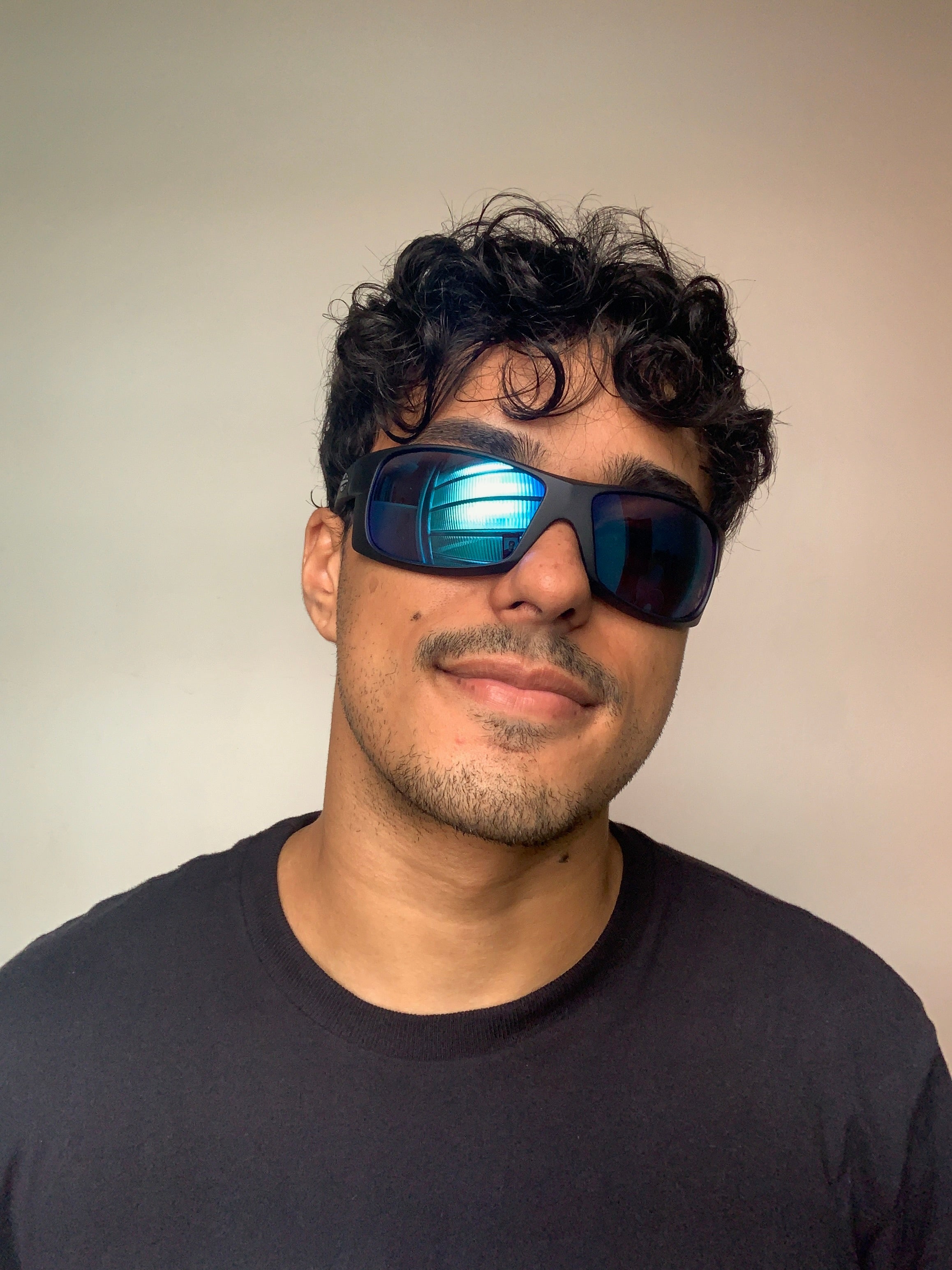 Mormaii Acqua NG Esportivo Azul Translúcido Fosco/ Azul Espelhado - Solar - TAM 65 mm