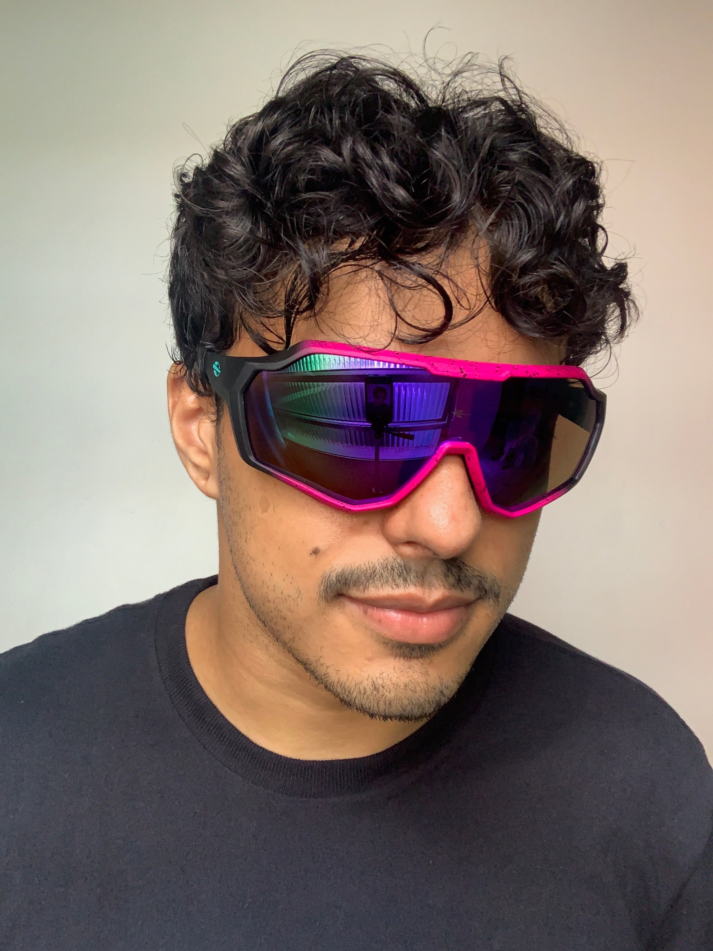 Mormaii Bravus Esportivo Rosa e Preto Fosco/ Roxo Espelhado - Solar - TAM 155 mm