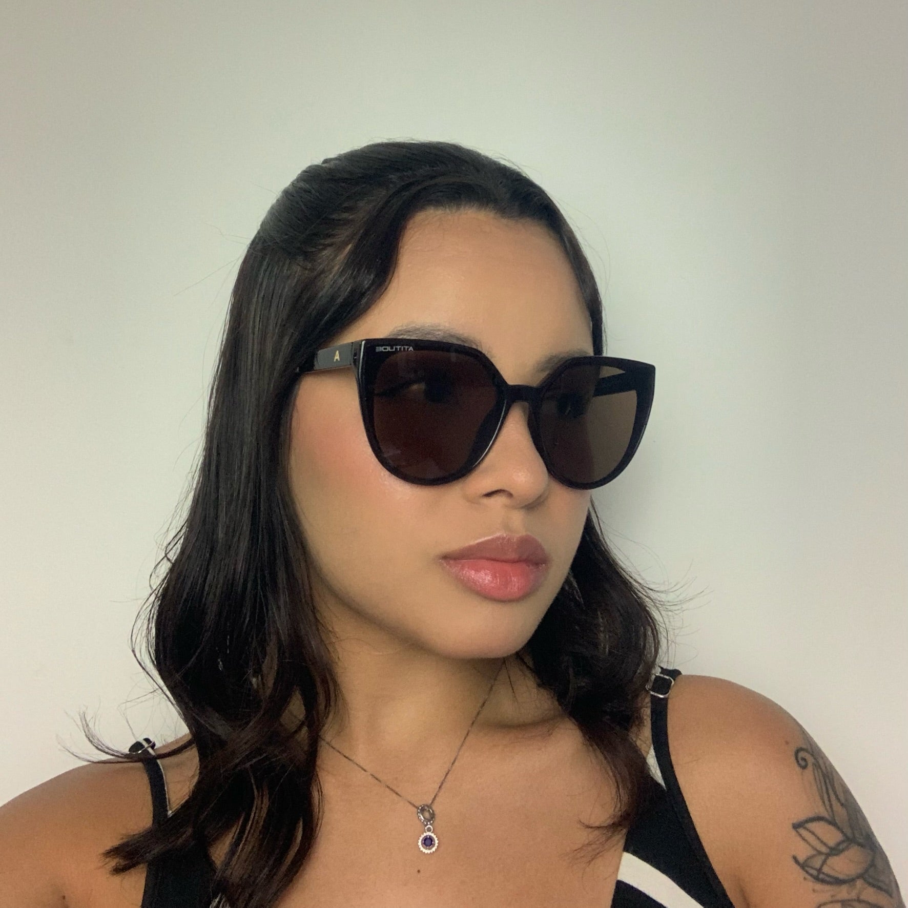 Atitude AT5450 G01 Marrom Translúcido Brilho Marrom - Sol - 60 mm