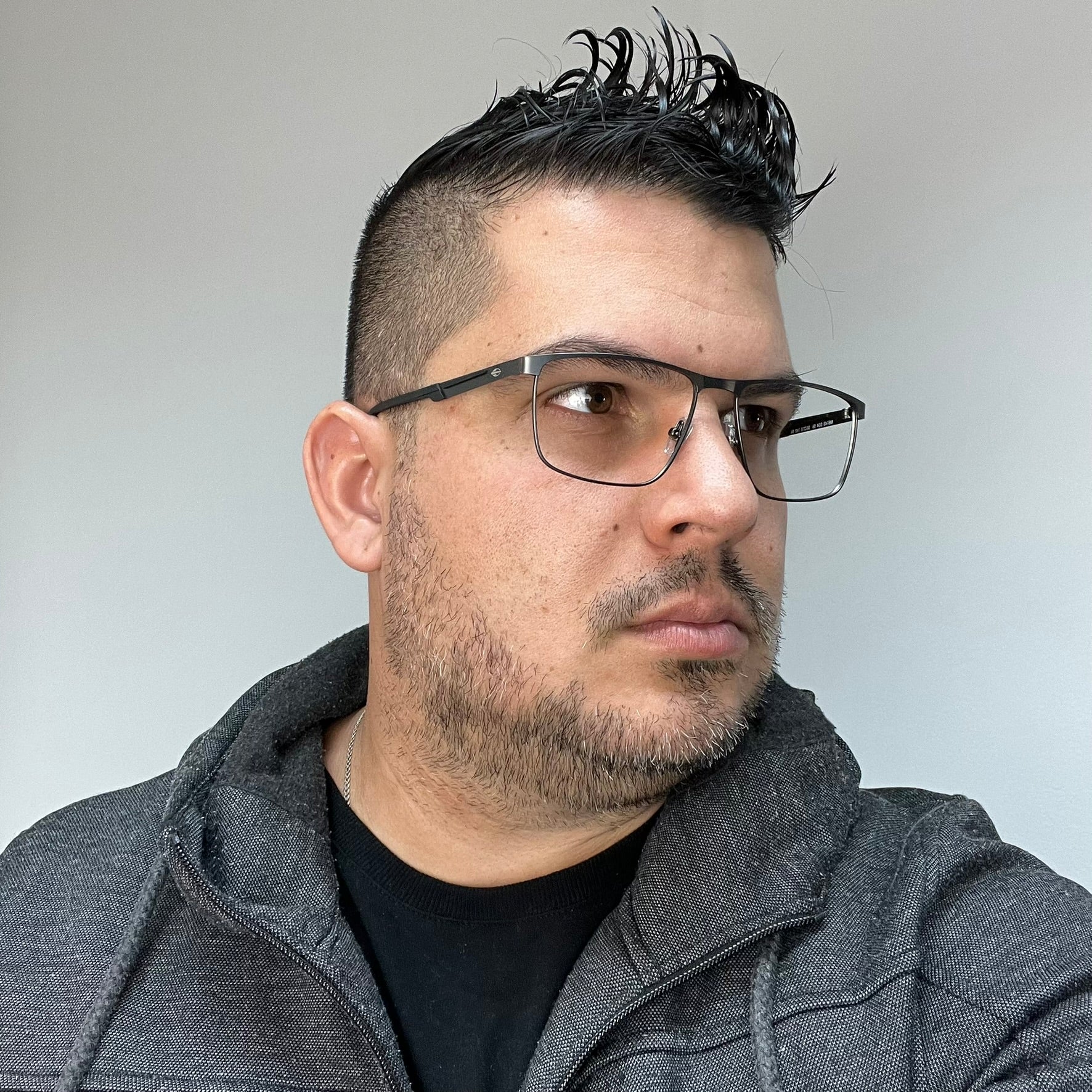 Mormaii M6128 Retangular Cinza e Azul Brilho - Grau - TAM 55 mm