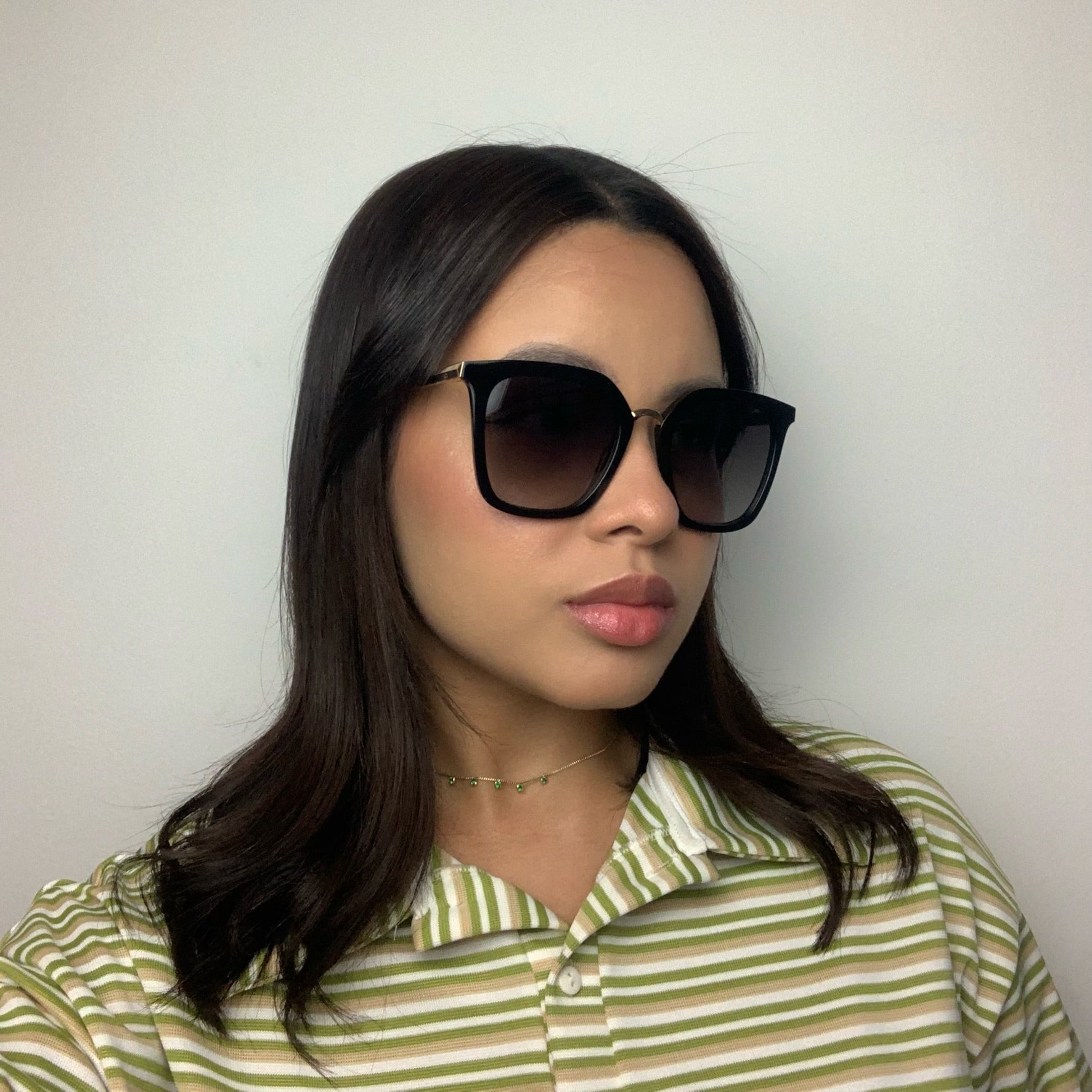 Ana Hickmann 15 Anos São Paulo II Night Preto Brilho Preto Degradê - Sol - 54 mm