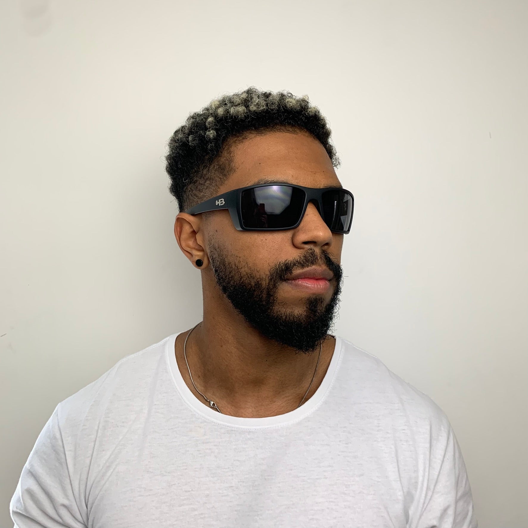 HB Padang Small Matte Black Gray - Sol - 60 mm