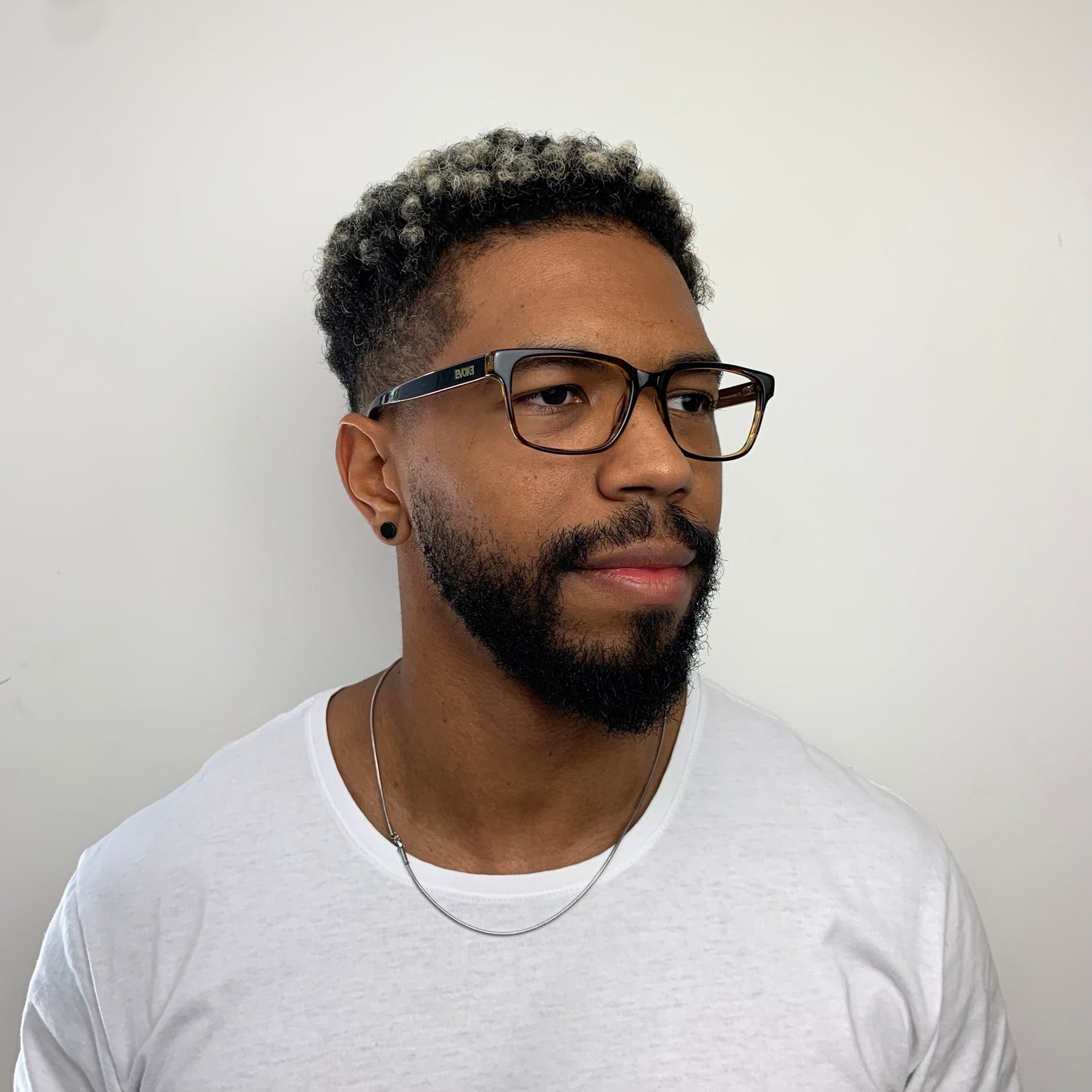 Evoke Kosmopolite 2 T01 Marrom Mesclado Translúcido - Grau - 53 mm