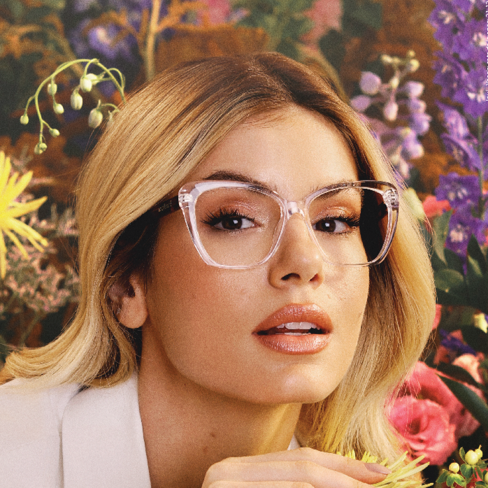 Colcci Lavi Retrô Transparente Brilho - Grau - TAM 56 mm