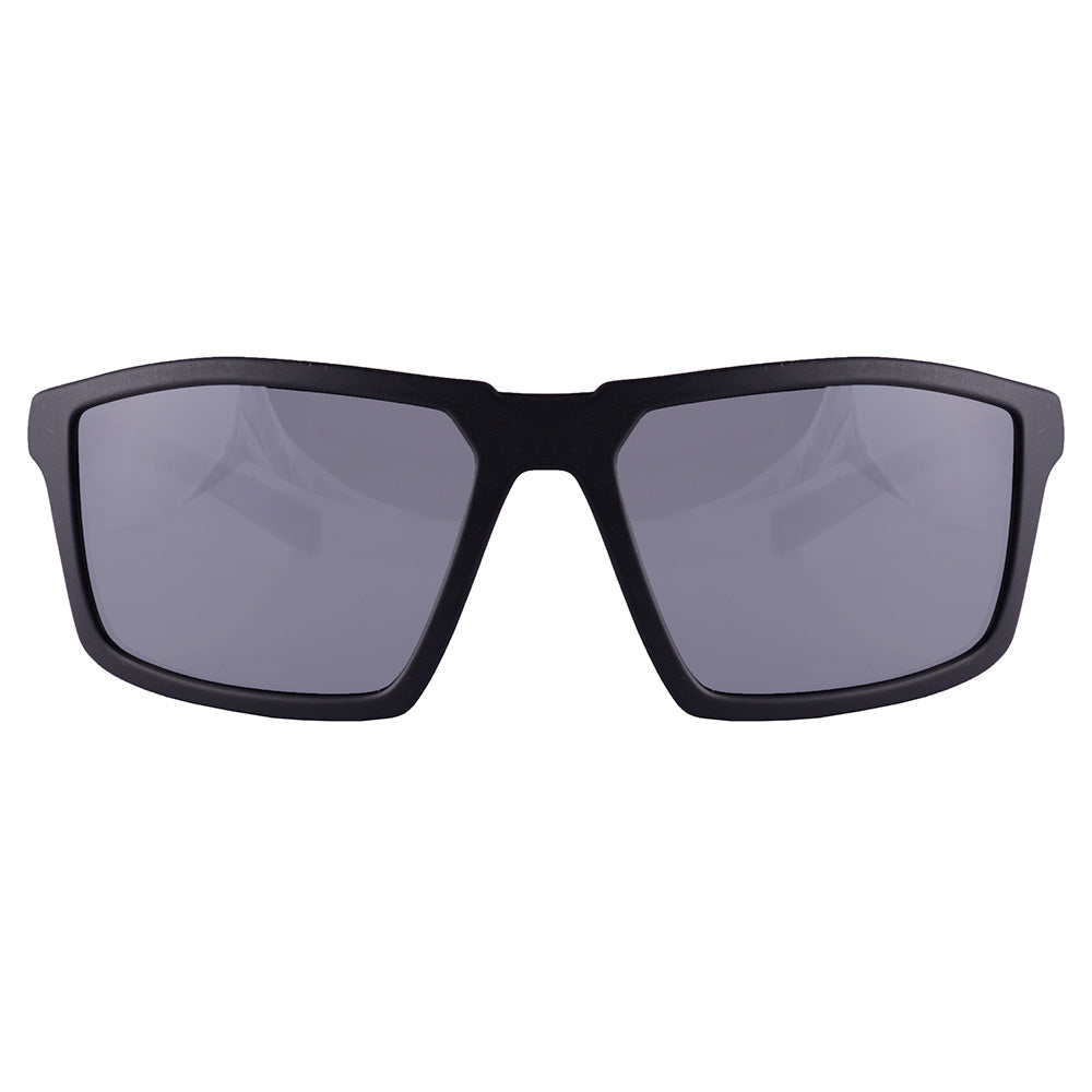 Mormaii Estocolmo Retangular Preto e Cinza Fosco/ Preto Espelhado - Solar - TAM 55 mm