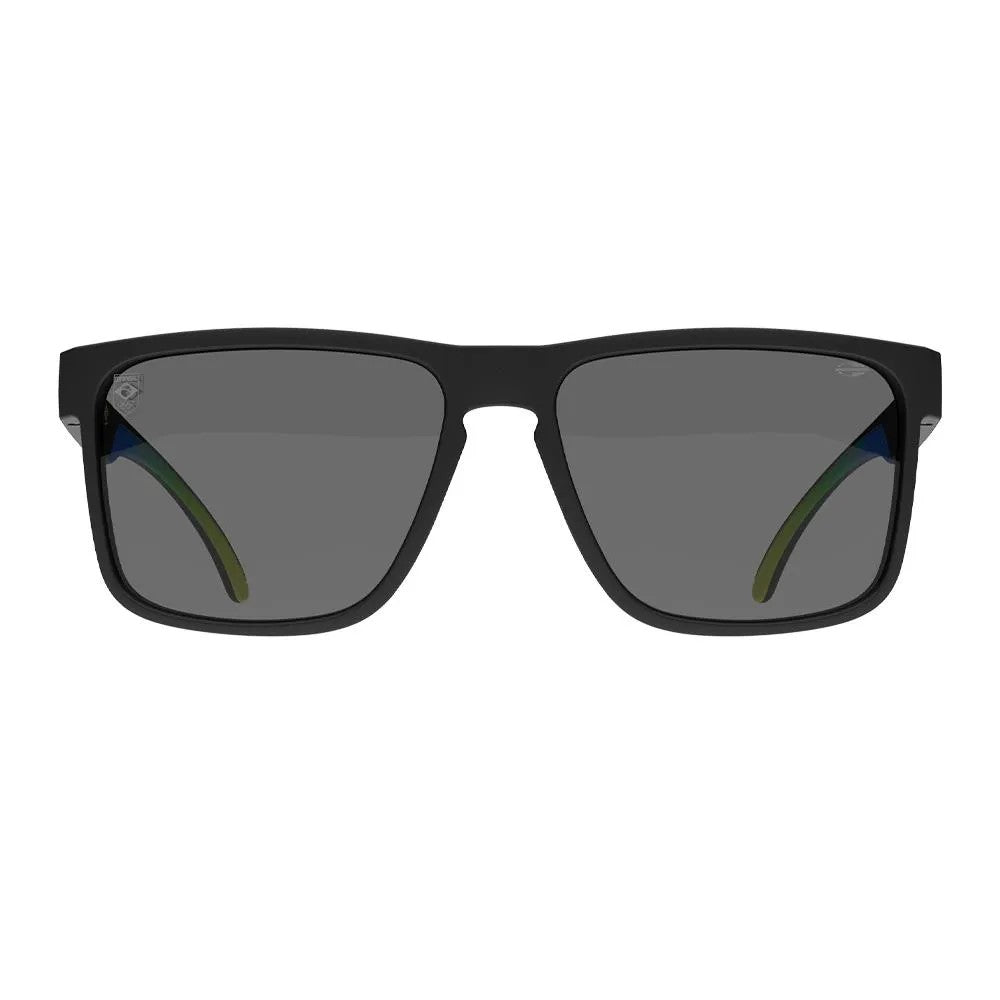 Mormaii Monterey Brasil Retangular Preto Fosco/ Preto - Solar - TAM 56 mm