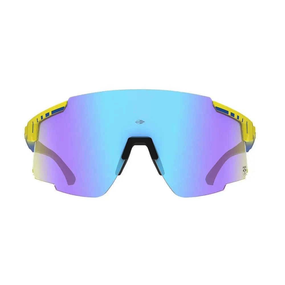 Mormaii Grand Tour Brasil Amarelo e Azul Fosco/ Azul Espelhado - Solar - TAM 155 mm