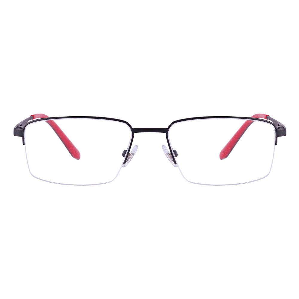 Mormaii M6148 Retangular Preto Fosco/ Vermelho - Grau - TAM 55 mm