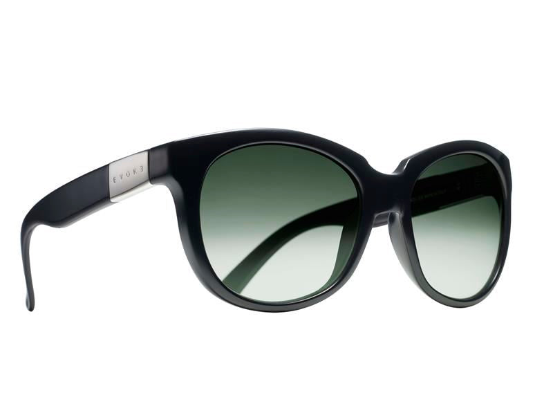 Evoke Mystique A02 Black Shine Silver / Green Degradê - 52 mm - Sol