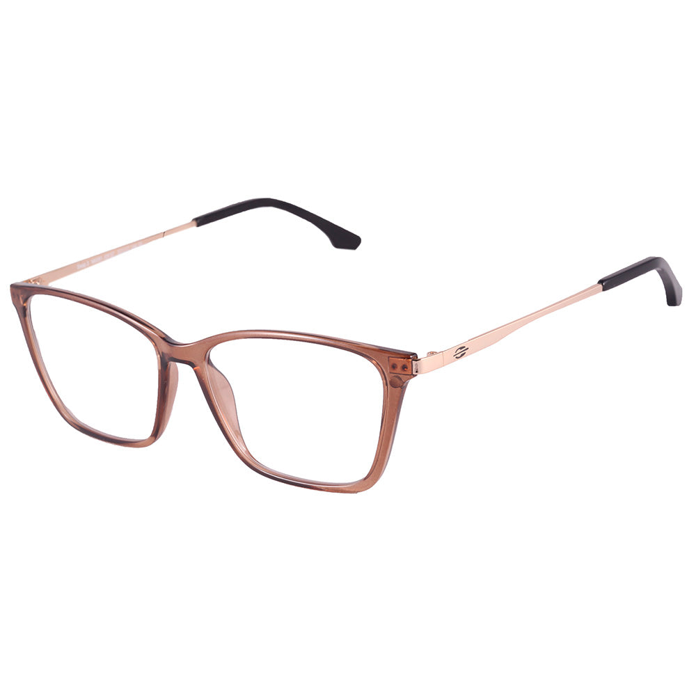 Mormaii Clip On Swap 3 Marrom Translúcido e Preto Brilho/ Preto Degradê - Lente 5,7 cm - Grau