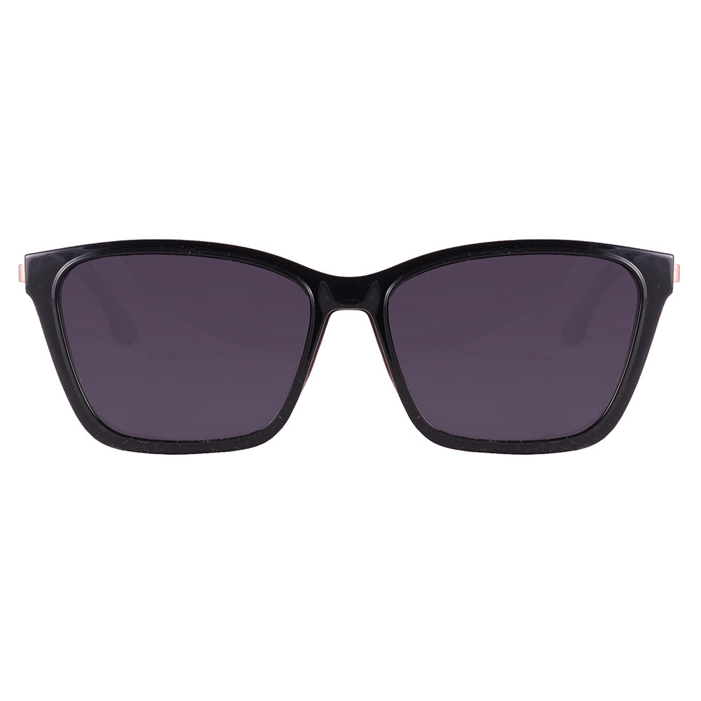 Mormaii Clip On Swap 3 Marrom Translúcido e Preto Brilho/ Preto Degradê - Lente 5,7 cm - Grau