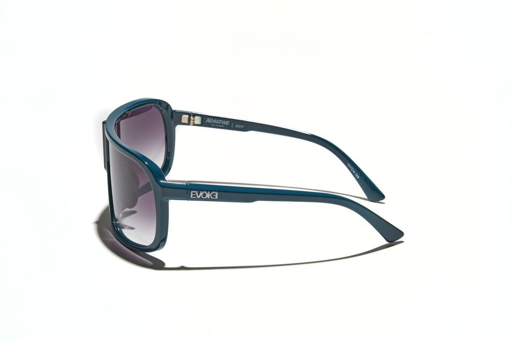 Evoke Nosedive High-end E01T Green Forest Silver Gray Gradient - Lente 137 MM - Sol