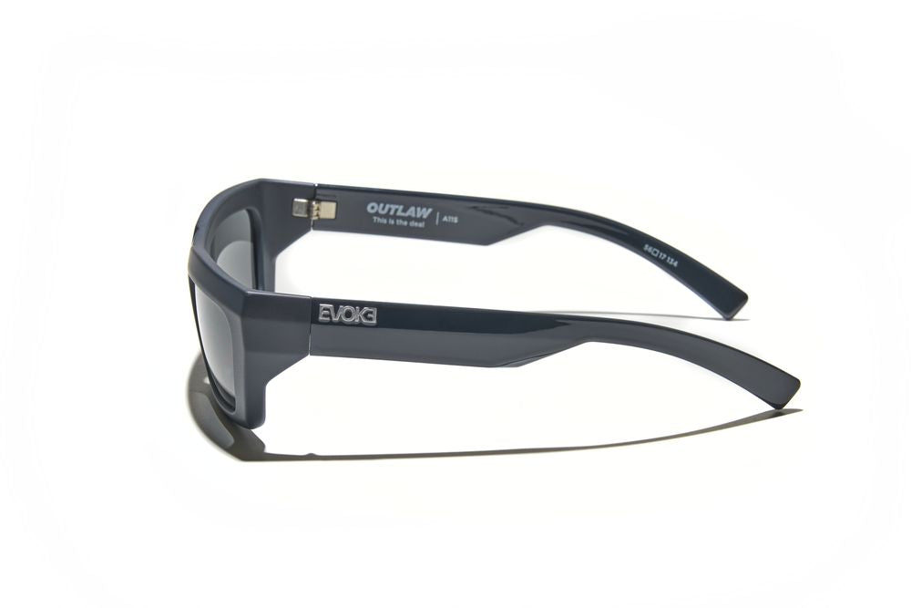 Evoke Outlaw High-end A11S Midnight Matte Silver Dark Blue Flash - Lente 56 MM - Sol