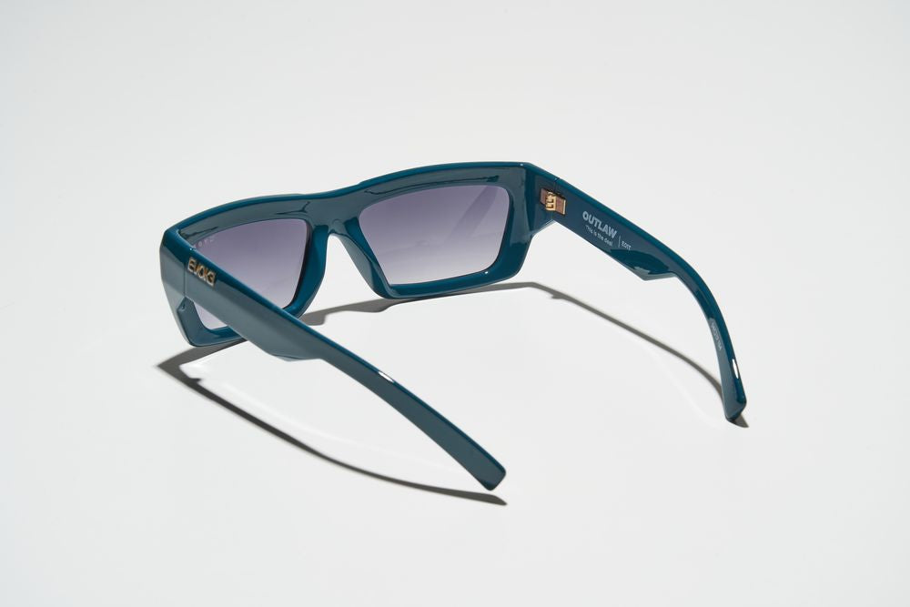 Evoke Outlaw High-end E01T Forest Green Gold Gray Gradient - Lente 56 MM - Sol