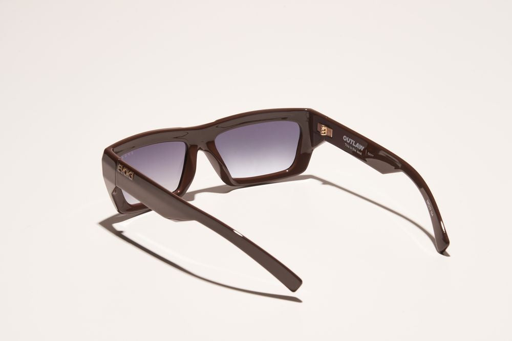 Evoke Outlaw High-end G01T Chocolat Gold Gray Gradient - Lente 56 MM - Sol