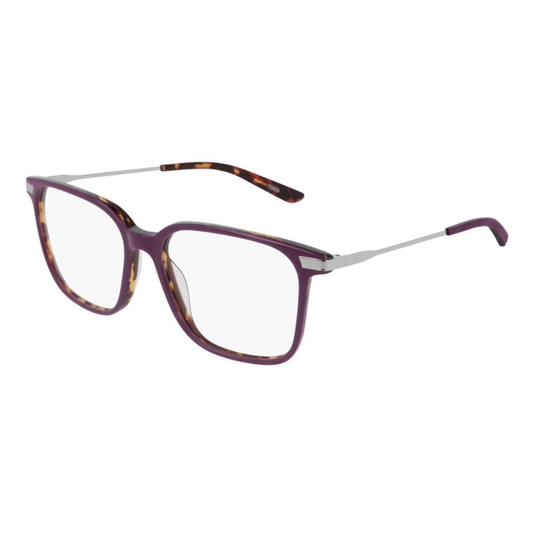 Puma PU0206O 004 Roxo e Marrom Mesclado - Grau - 54 mm