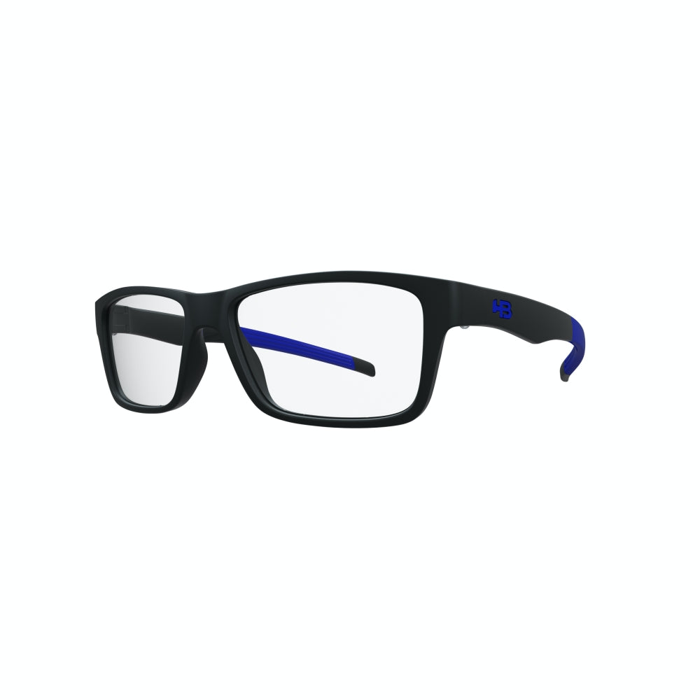HB Polytech Teen 93143 Matte Black D. Blue - 49 mm - Grau