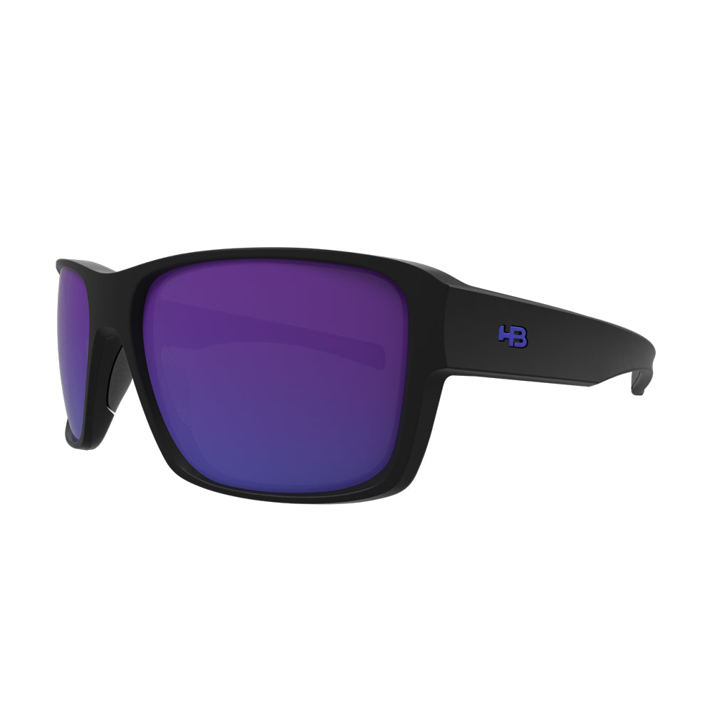 HB The Pass M Black D Blue/ Blue Chrome Lente 5,9 cm - Grau