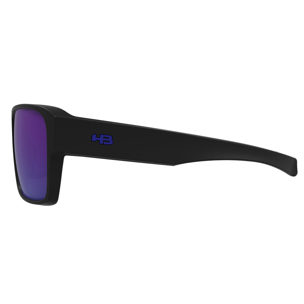 HB The Pass M Black D Blue/ Blue Chrome Lente 5,9 cm - Grau
