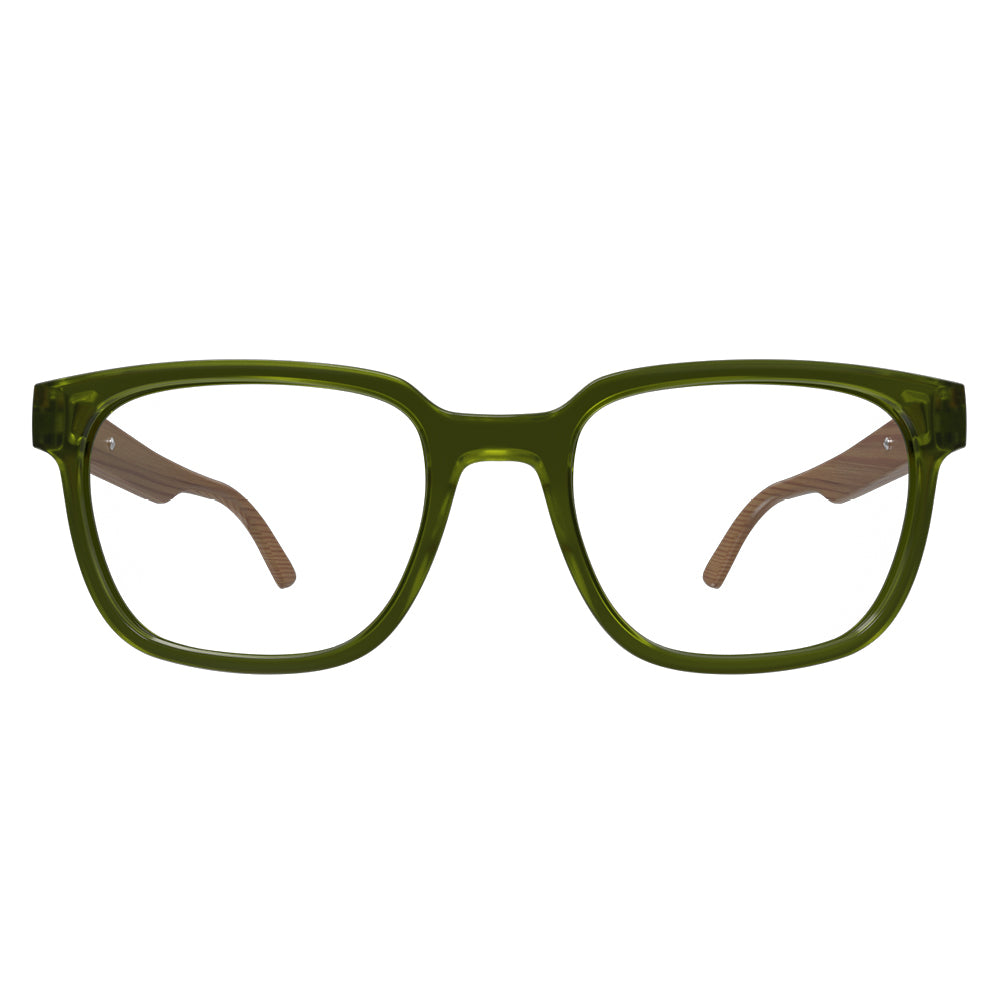 HB Polytech 0449 Matte Green Pickle/ Dark Wood - 52 mm - Grau