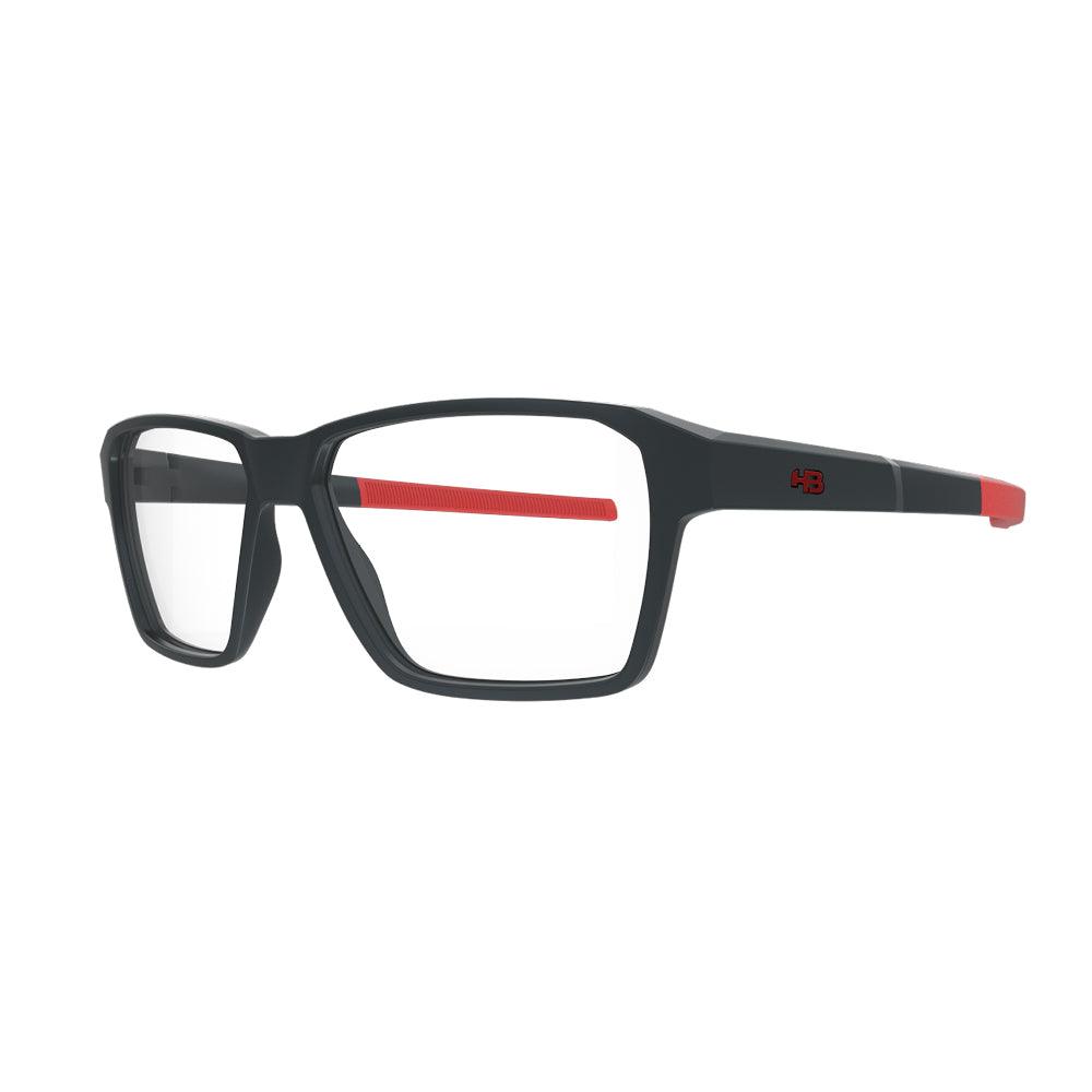HB 0459 Retangular Matte Graphite - Grau - TAM 55 mm