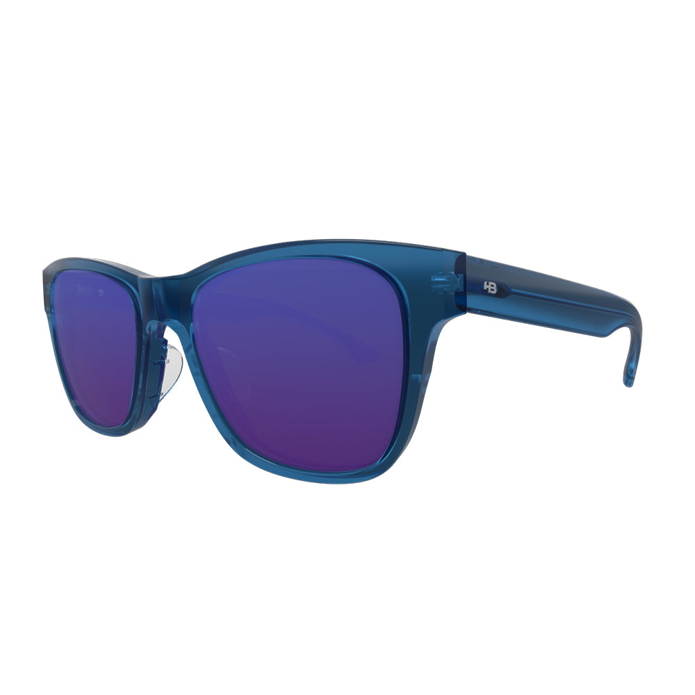 HB Sultan M. Naval Blue/ Blue Polarized 53 mm - Grau