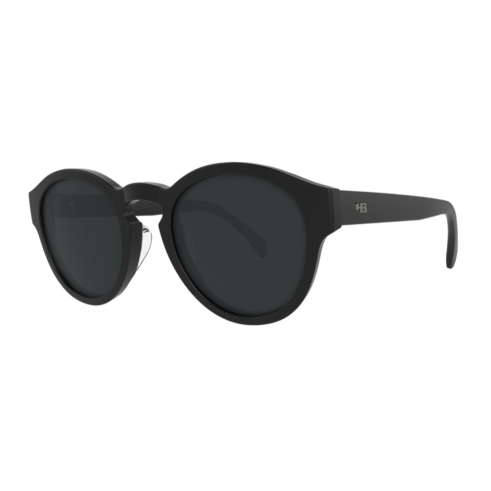 HB Buzz Matte Black/ Gray Polarized