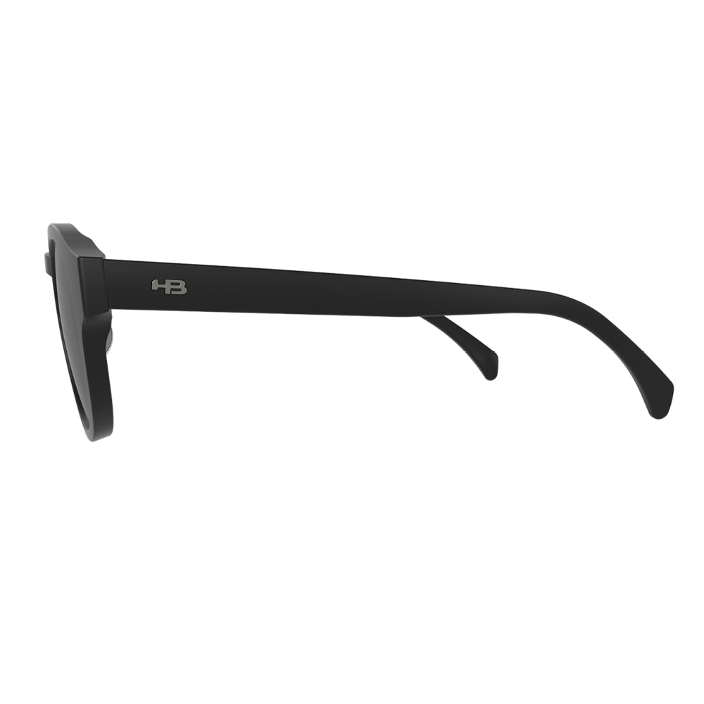 HB Buzz Matte Black/ Gray Polarized