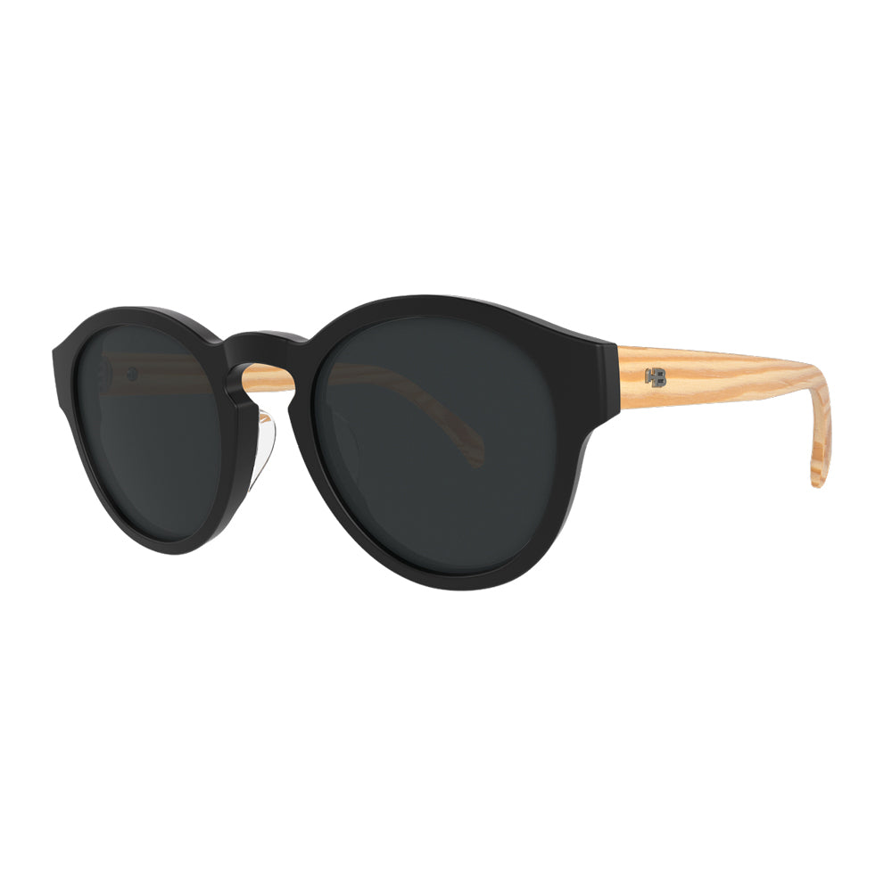 HB Buzz Matte Black Wood/ Gray - Sol