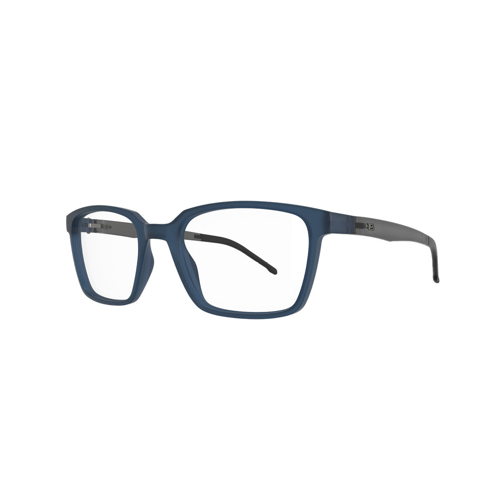 HB 0491 Retangular Matte Ultramarine/Onyx - Grau - TAM 51 mm