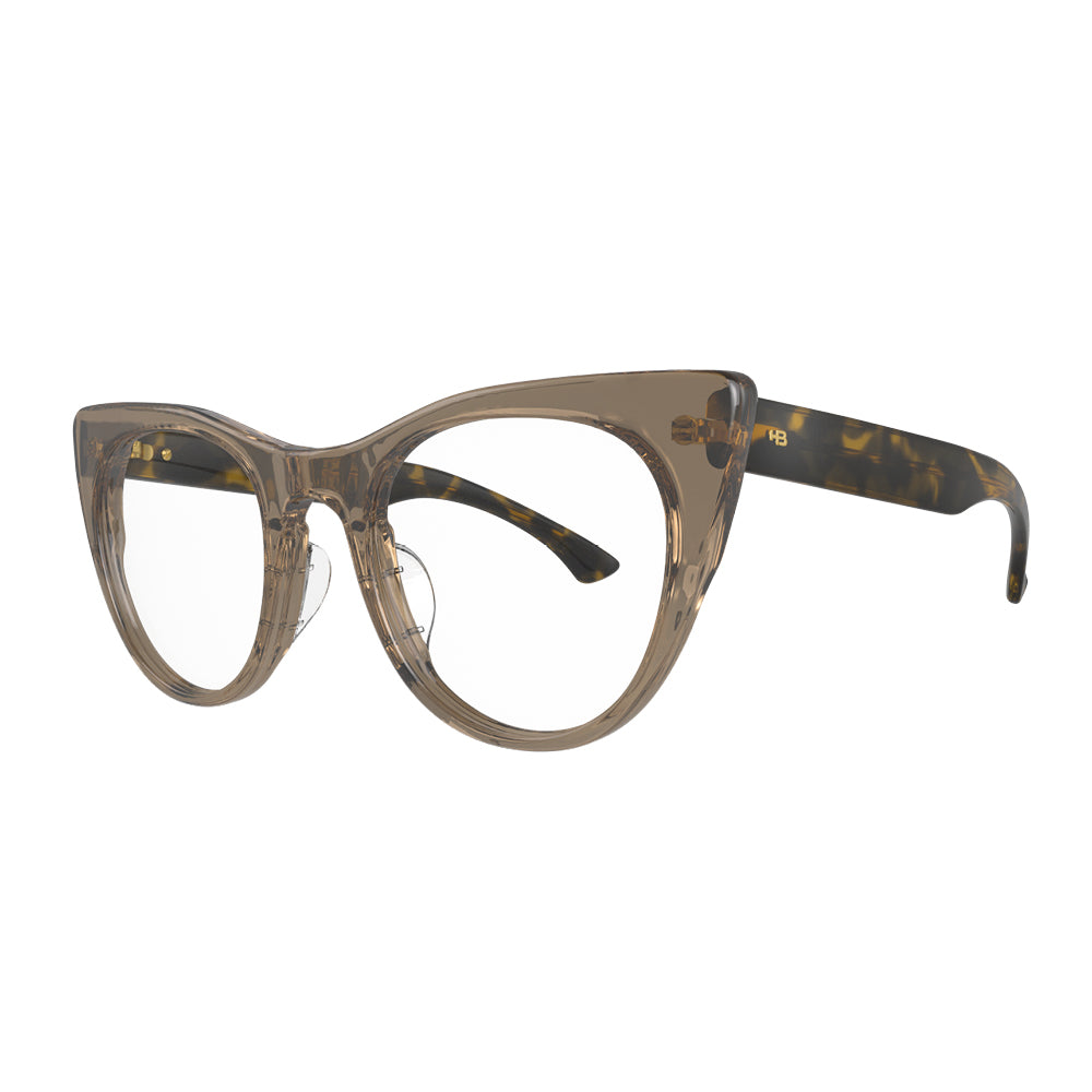 HB Ecobloc 0495 Nude/ Havana Turtle - Grau
