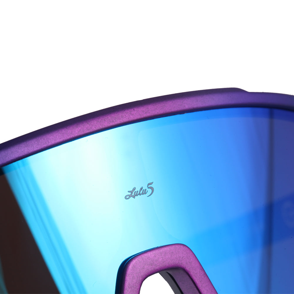 HB Grinder Lulu Five / Blue Chrome