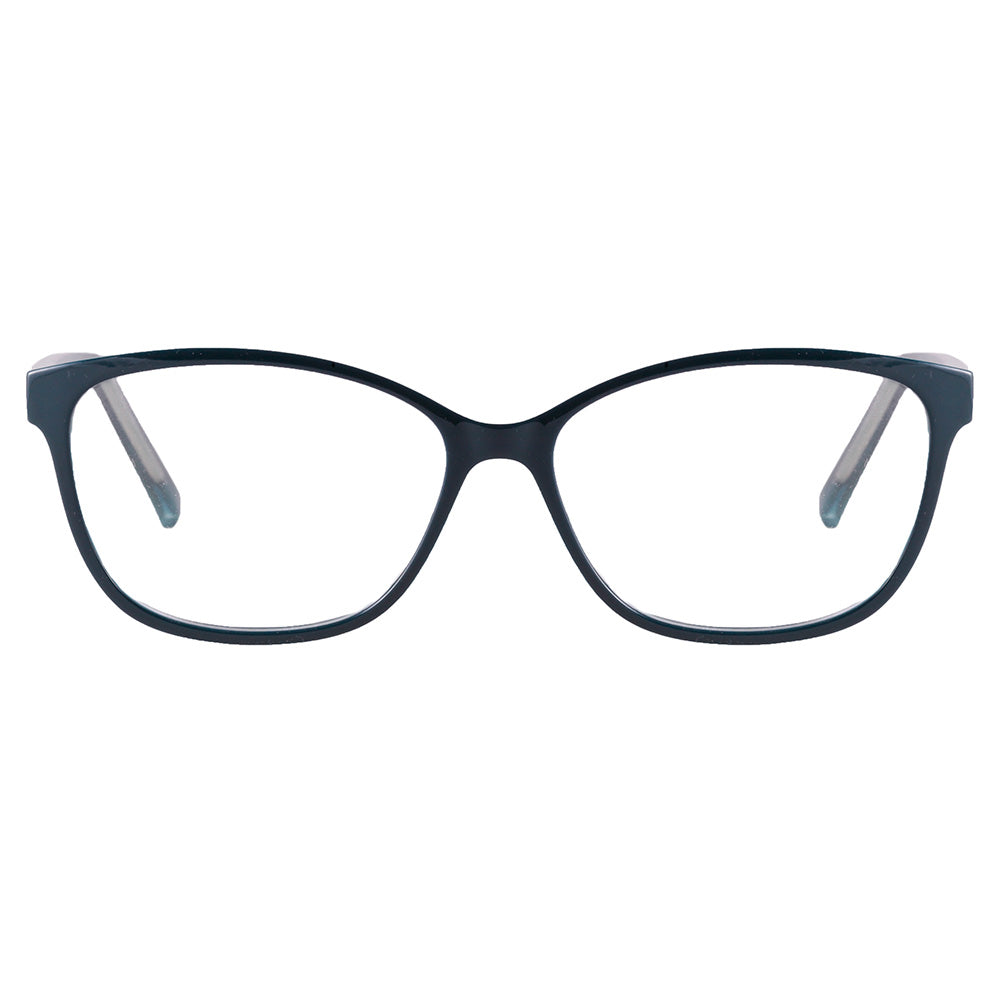 Wee W0148 D01 Verde e Transparente Brilho - Lente 5,5 cm  - Grau